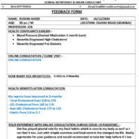 Microsoft Word - RUSHIN ASHER FEEDBACK FORM